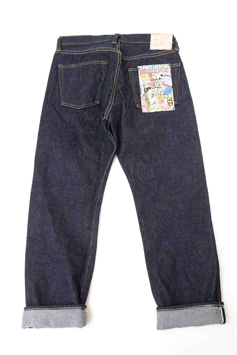 S510XX25ozGA-25th - 25oz "Ganryu-Jima" Selvedge Denim - Regular Straight Fit
