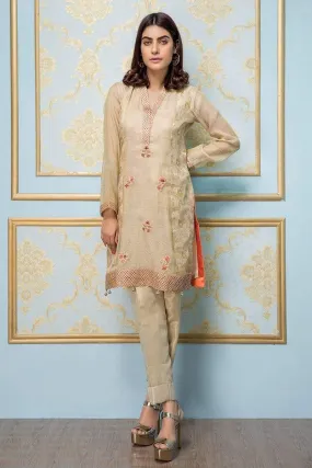 Sadia Aamir - Gold Opal - SA-LP09 - Mysori jamavar - 1 Piece