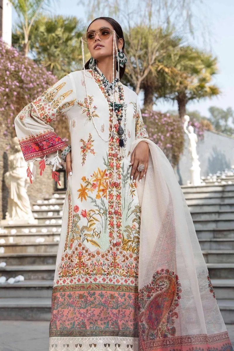 Sana Safinaz Luxury Lawn Collection 2021 – 03B-CV