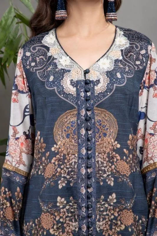 Shamaeel - Afsaneh - AFS 06 - Silk - Gharara - 2 Piece