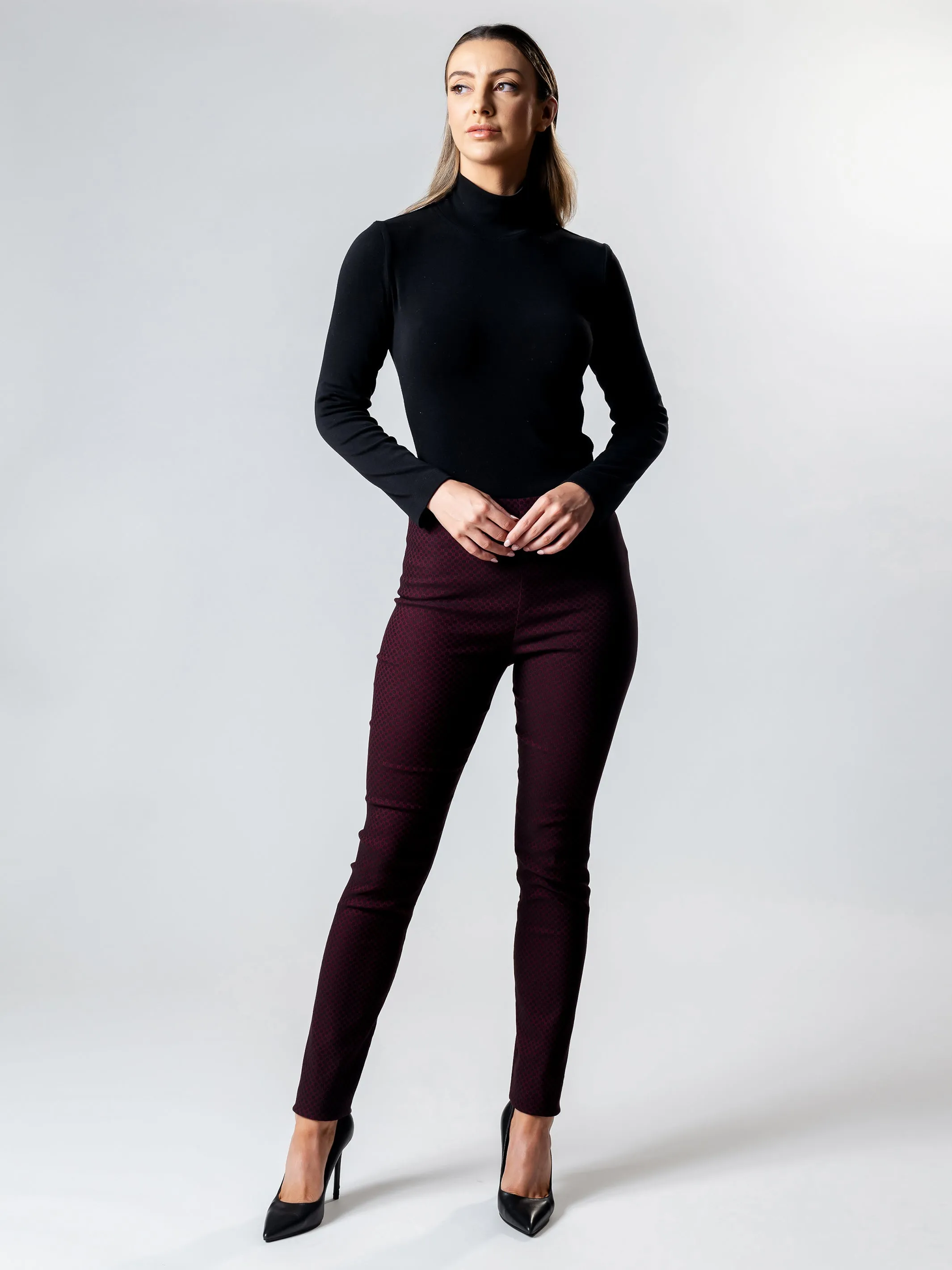 SHERLOCK Straight Leg Suit Pant