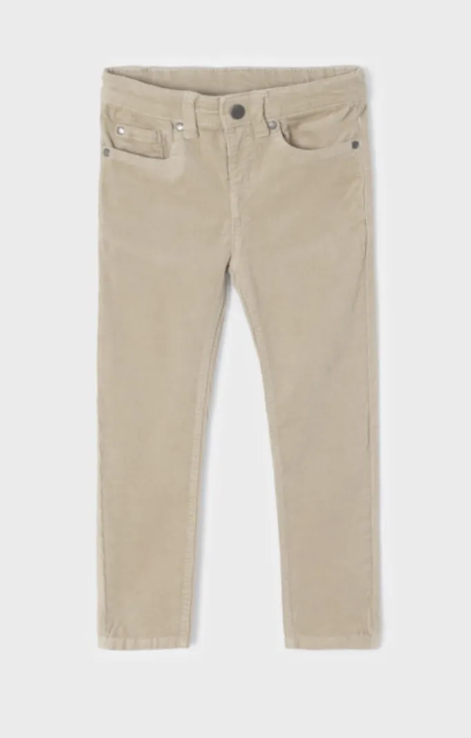 Slim Fit Corduroy Pant