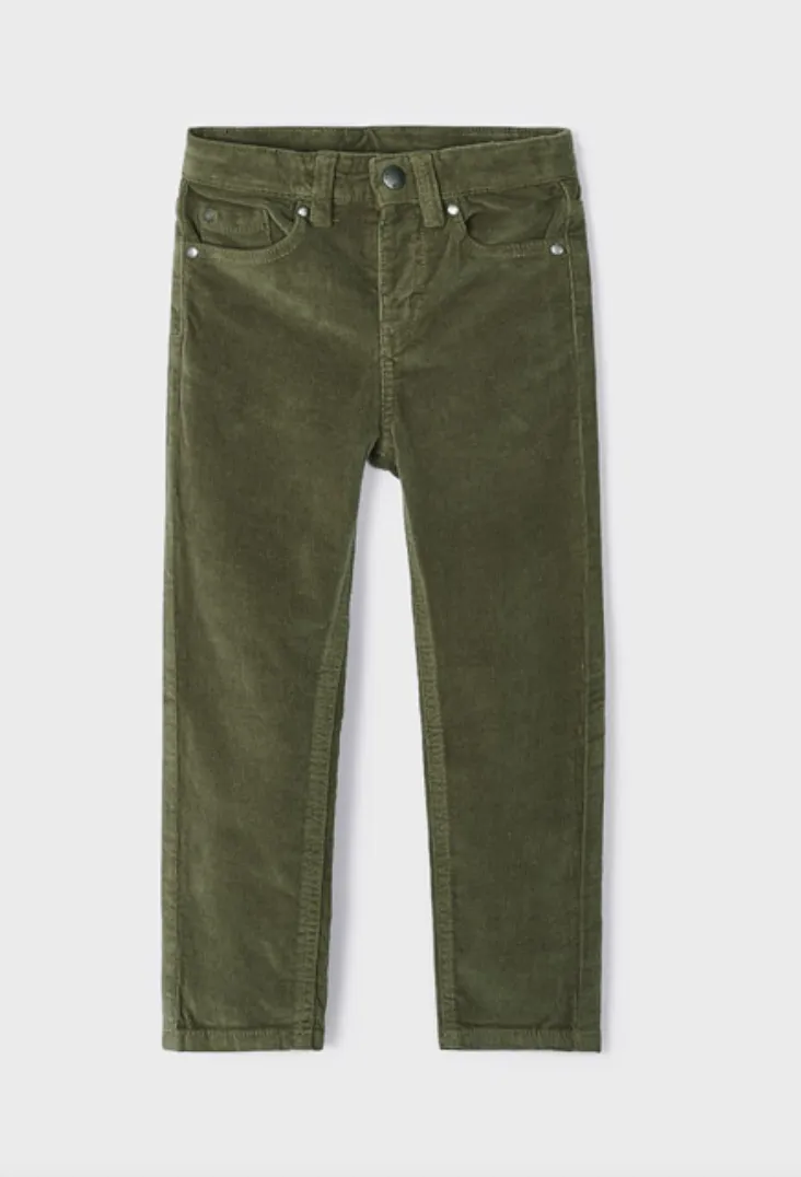 Slim Fit Corduroy Pant