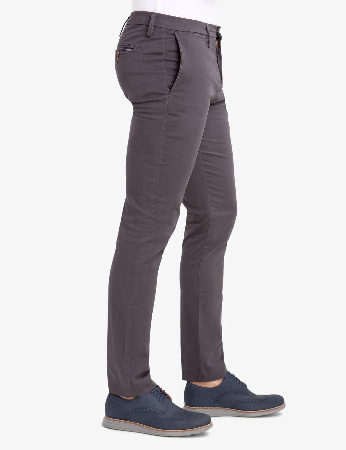 STRAIGHT SATEEN CHINOS