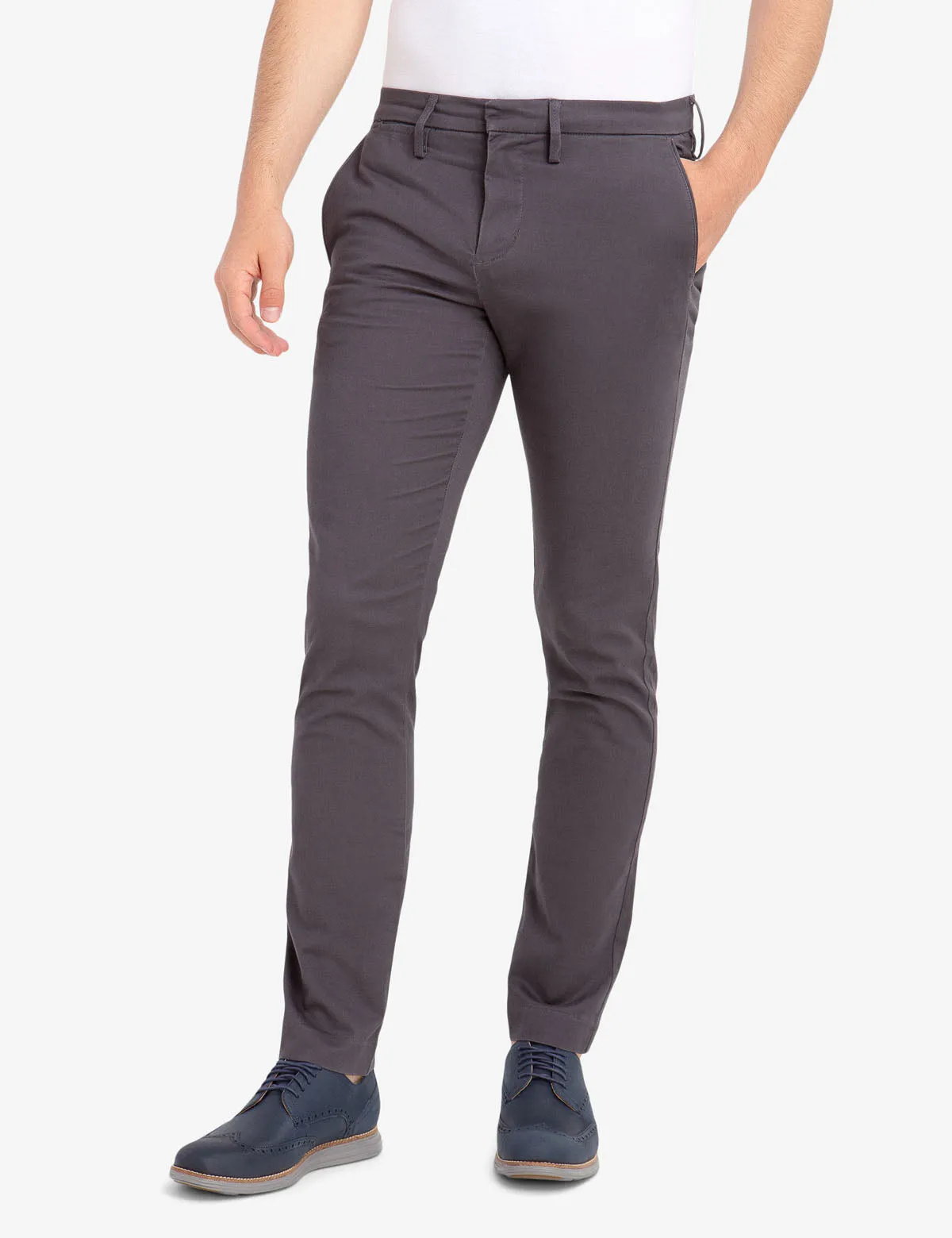 STRAIGHT SATEEN CHINOS