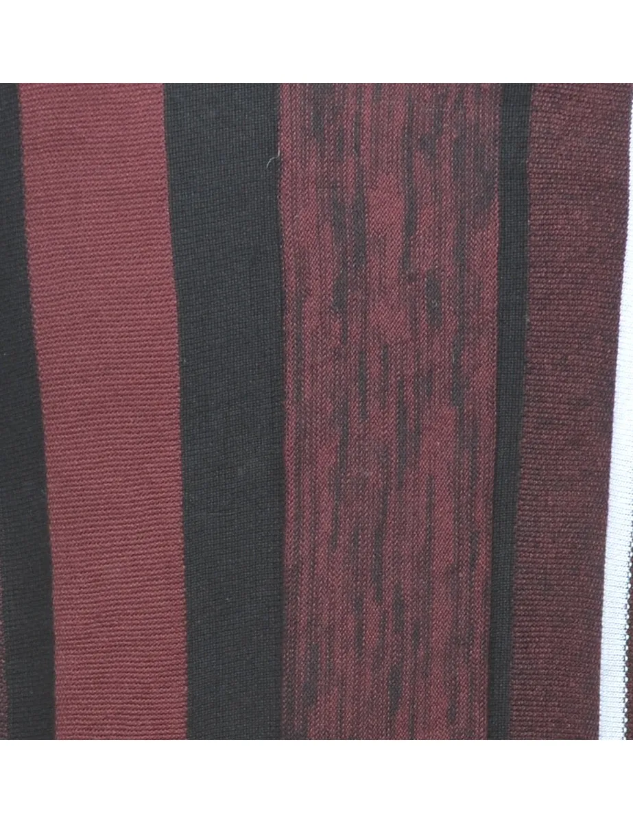 Striped Pattern Jumper - L