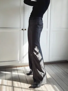 SUITE PANTS WITH STRIPES - GREY