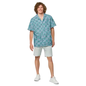 Sunny Summer Flowers Button Shirt