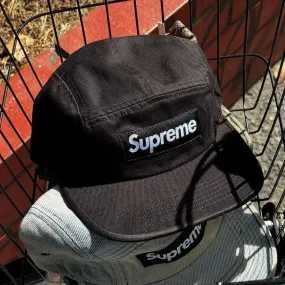 Supreme Box Logo Camp Cap Black