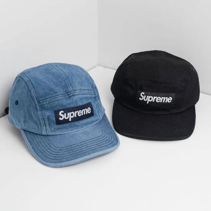 Supreme Box Logo Camp Cap Black