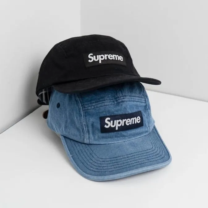 Supreme Box Logo Camp Cap Black