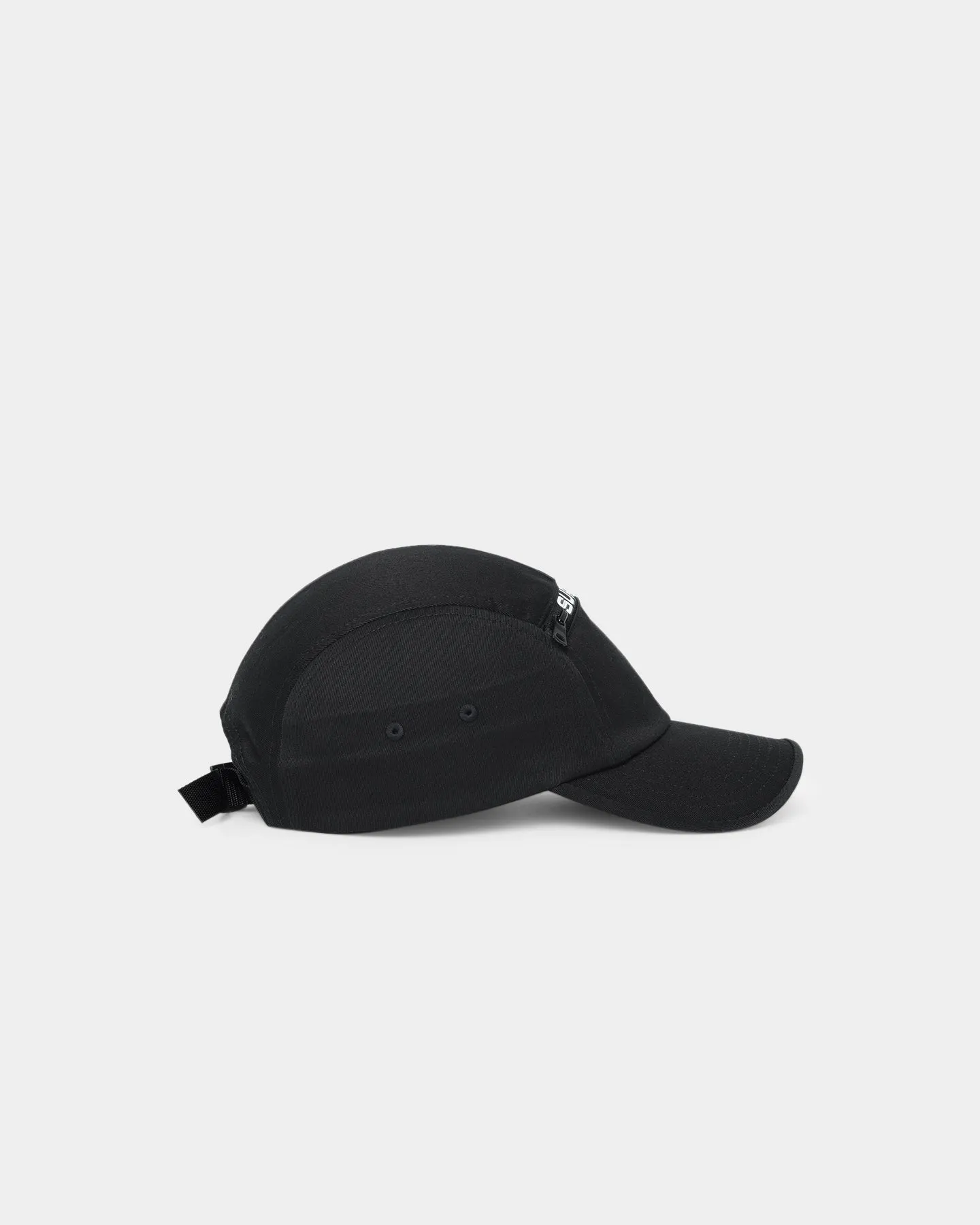 Supreme Top Zip Camp Cap Black