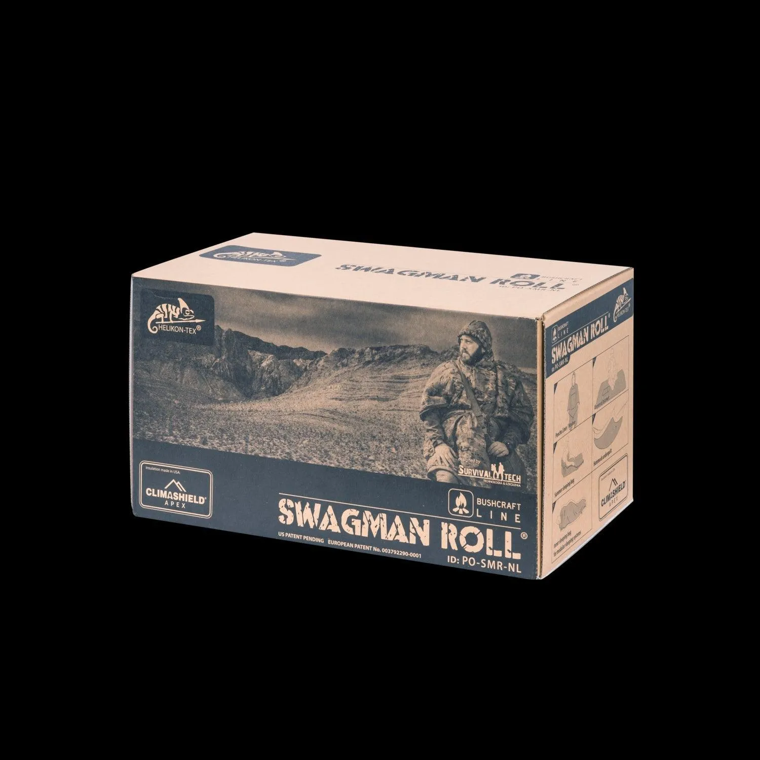 SWAGMAN ROLL Climashield Poncho - Desert Night Camo