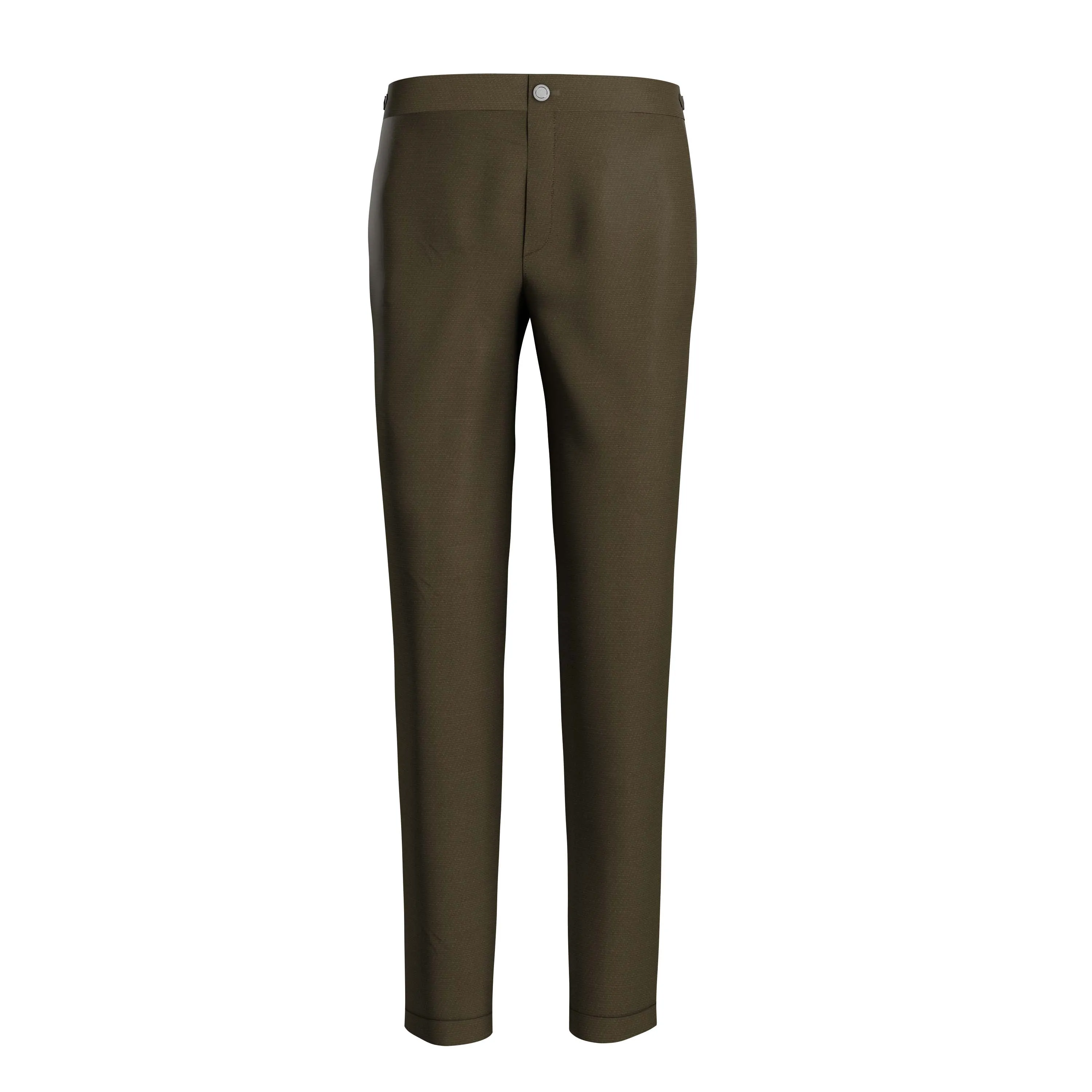 Tennessee Walker Brown Cotton Chinos