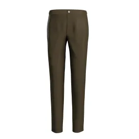 Tennessee Walker Brown Cotton Chinos