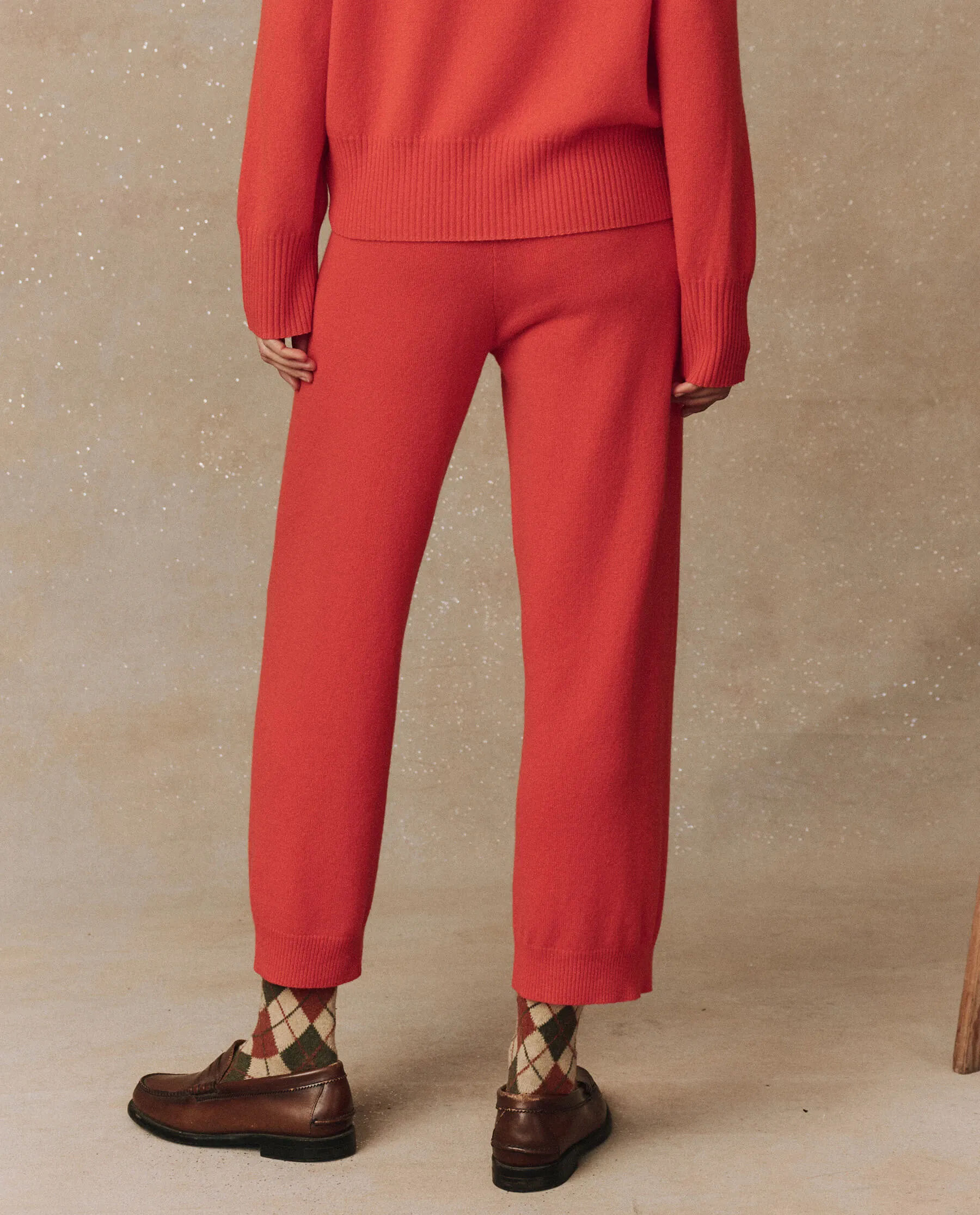 The Cashmere Lantern Pant. -- Ember