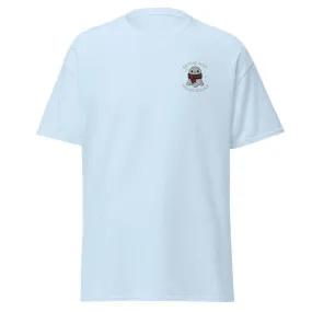 Unisex Fall Embroidered T-Shirt –"Gettin' Cozy, Stayin' Spooky"