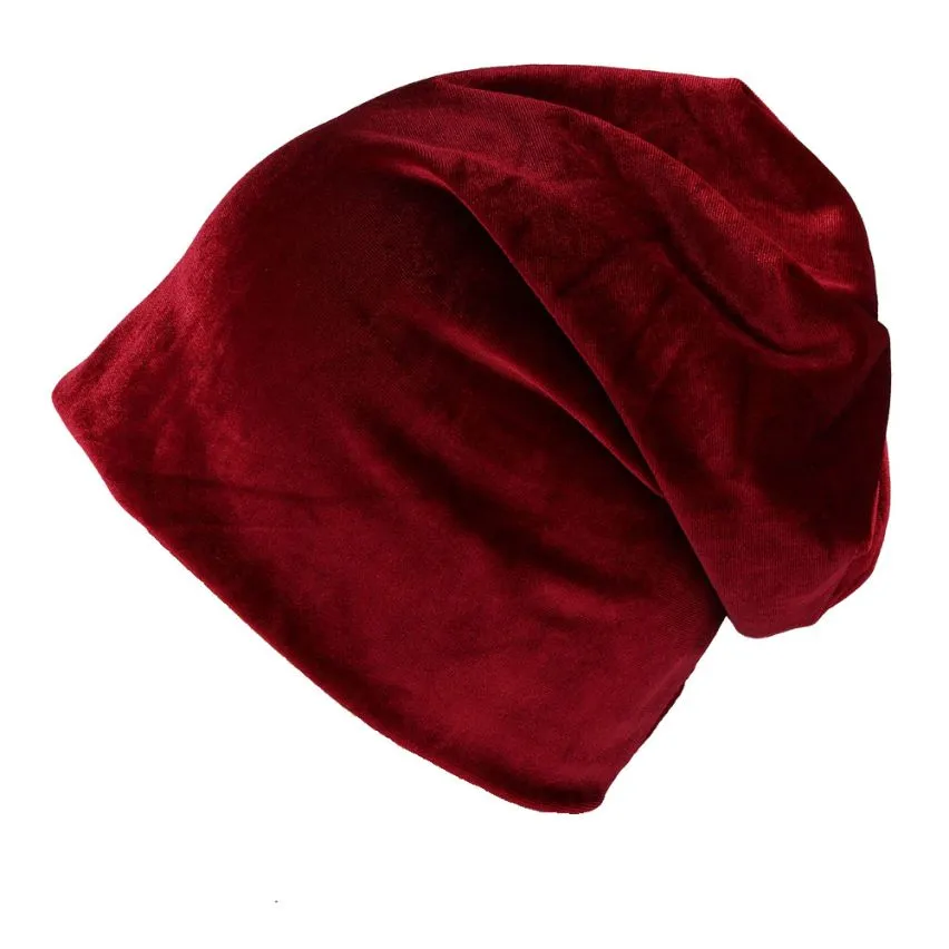 Velvet Long Beanies