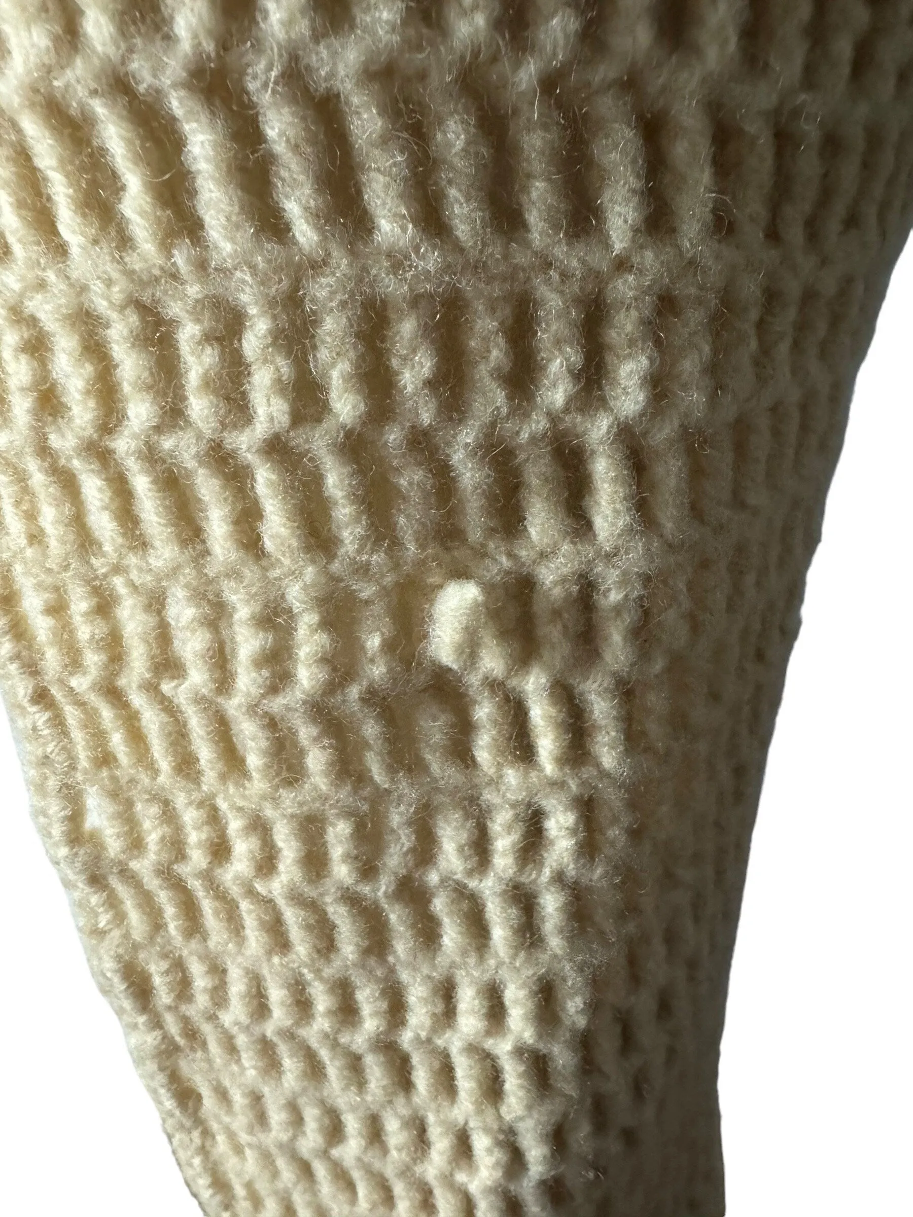 Vintage 70's crochet vest S M