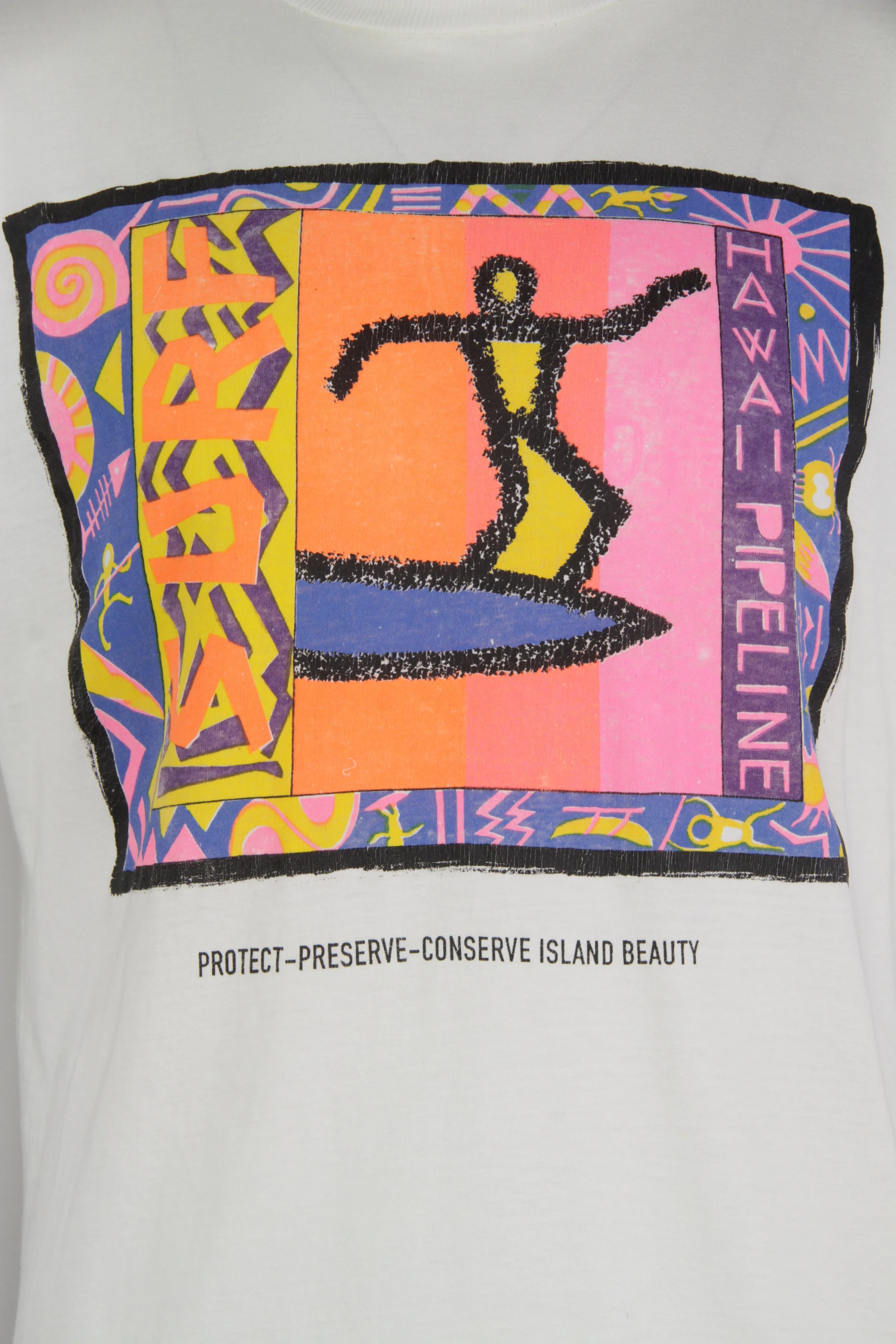 Vintage 80/90s Pipeline Surfing T-shirt - L