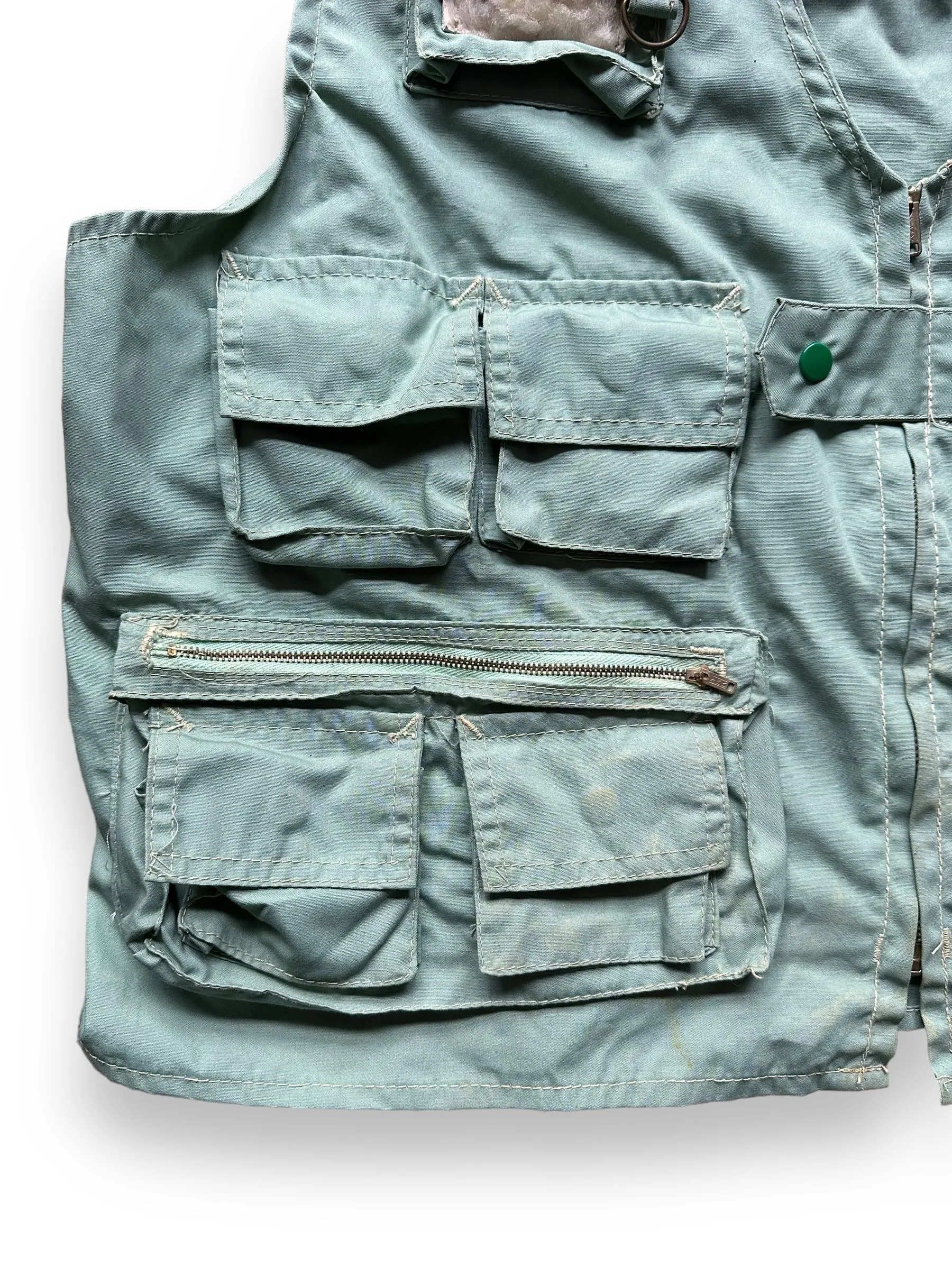 Vintage World Famous Fishing Vest SZ L | Vintage Fishing Vest Seattle | Barn Owl Vintage Seattle