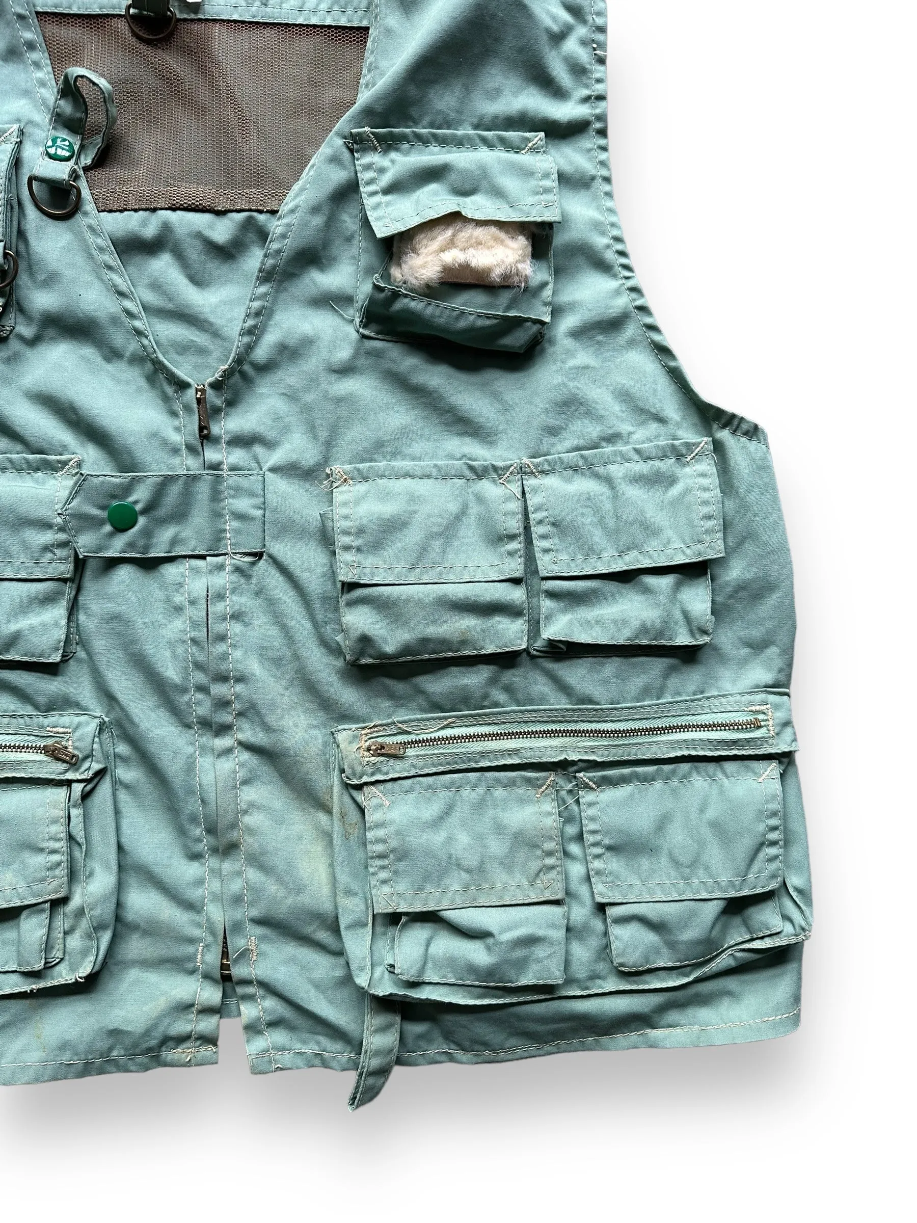 Vintage World Famous Fishing Vest SZ L | Vintage Fishing Vest Seattle | Barn Owl Vintage Seattle