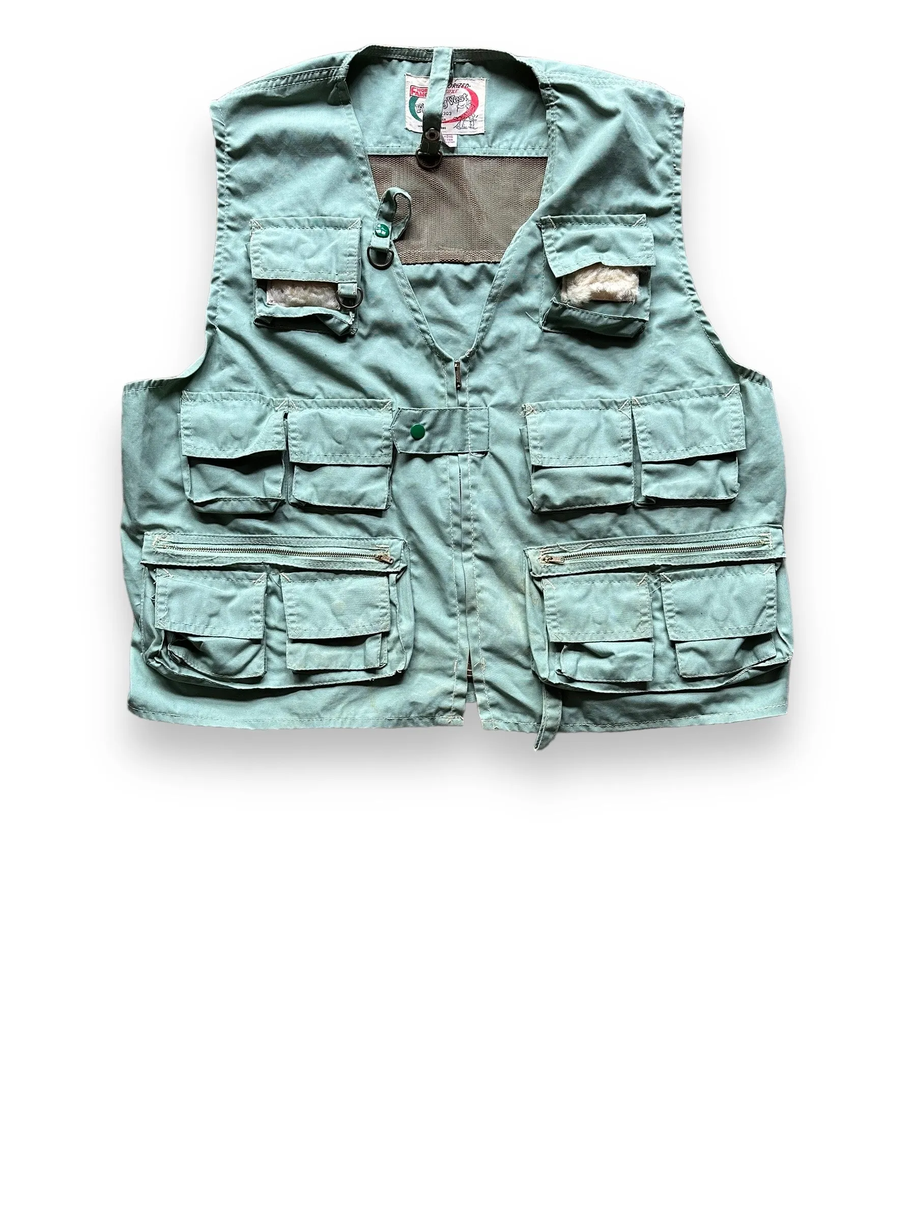Vintage World Famous Fishing Vest SZ L | Vintage Fishing Vest Seattle | Barn Owl Vintage Seattle