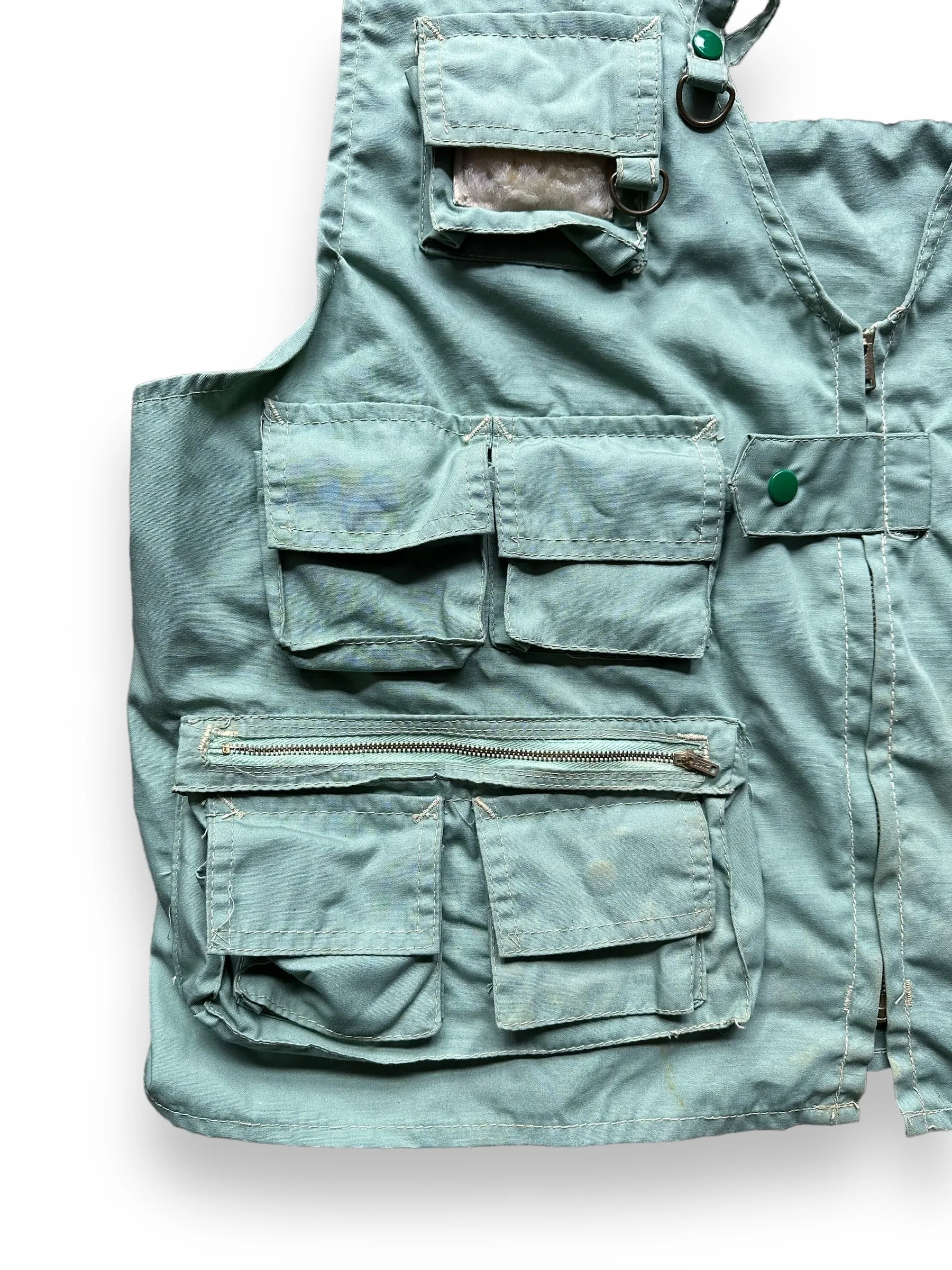 Vintage World Famous Fishing Vest SZ L | Vintage Fishing Vest Seattle | Barn Owl Vintage Seattle