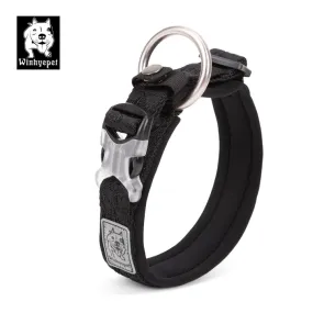 Whinhyepet Dog Collar black - L