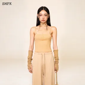 WildWorld Cross Knitted Crop Top