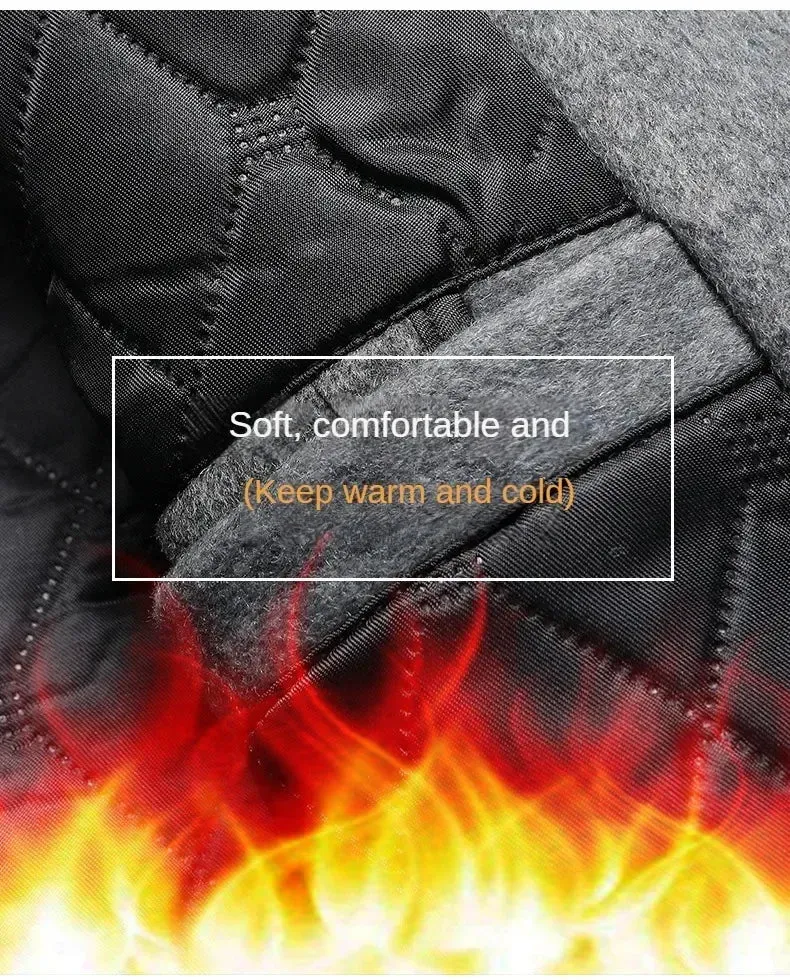Woll gehalt 51% Herbst und Winter neuer Herren-Woll mantel, zweireihige lange knielange koreanische Version des Slim-Fit-Woll mantels,