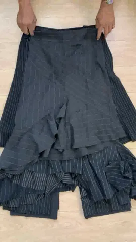 Y2K pinstripe office skirts & pants(RX-473)