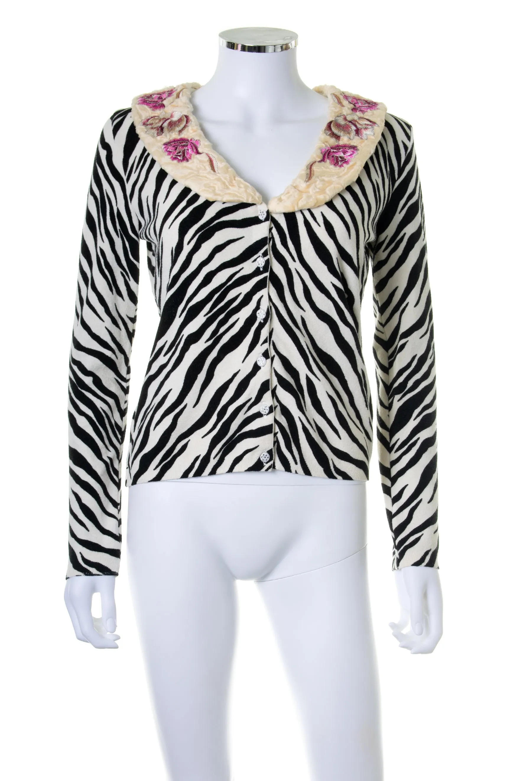 Zebra Cardigan