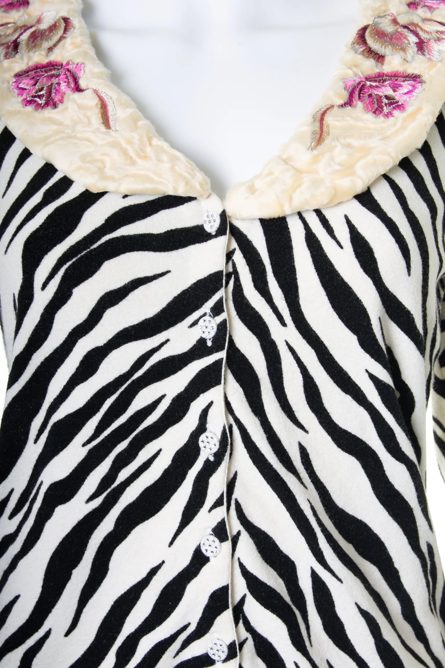 Zebra Cardigan