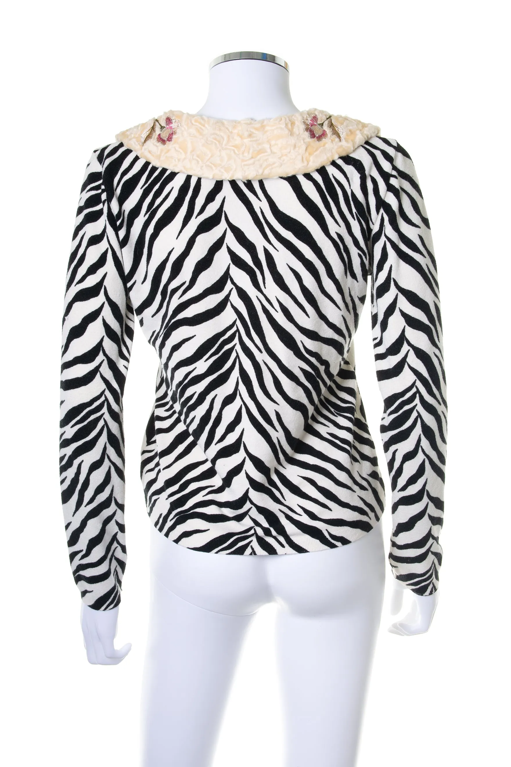 Zebra Cardigan