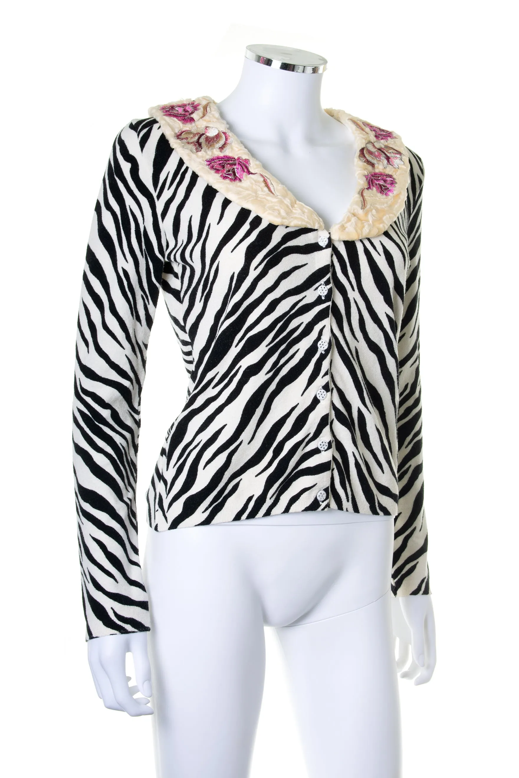Zebra Cardigan