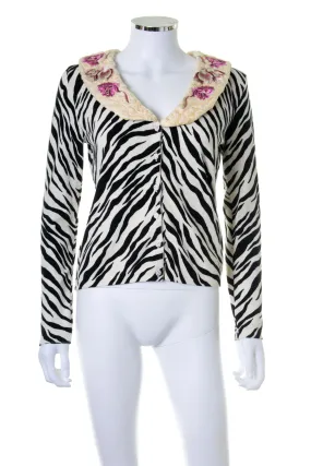 Zebra Cardigan