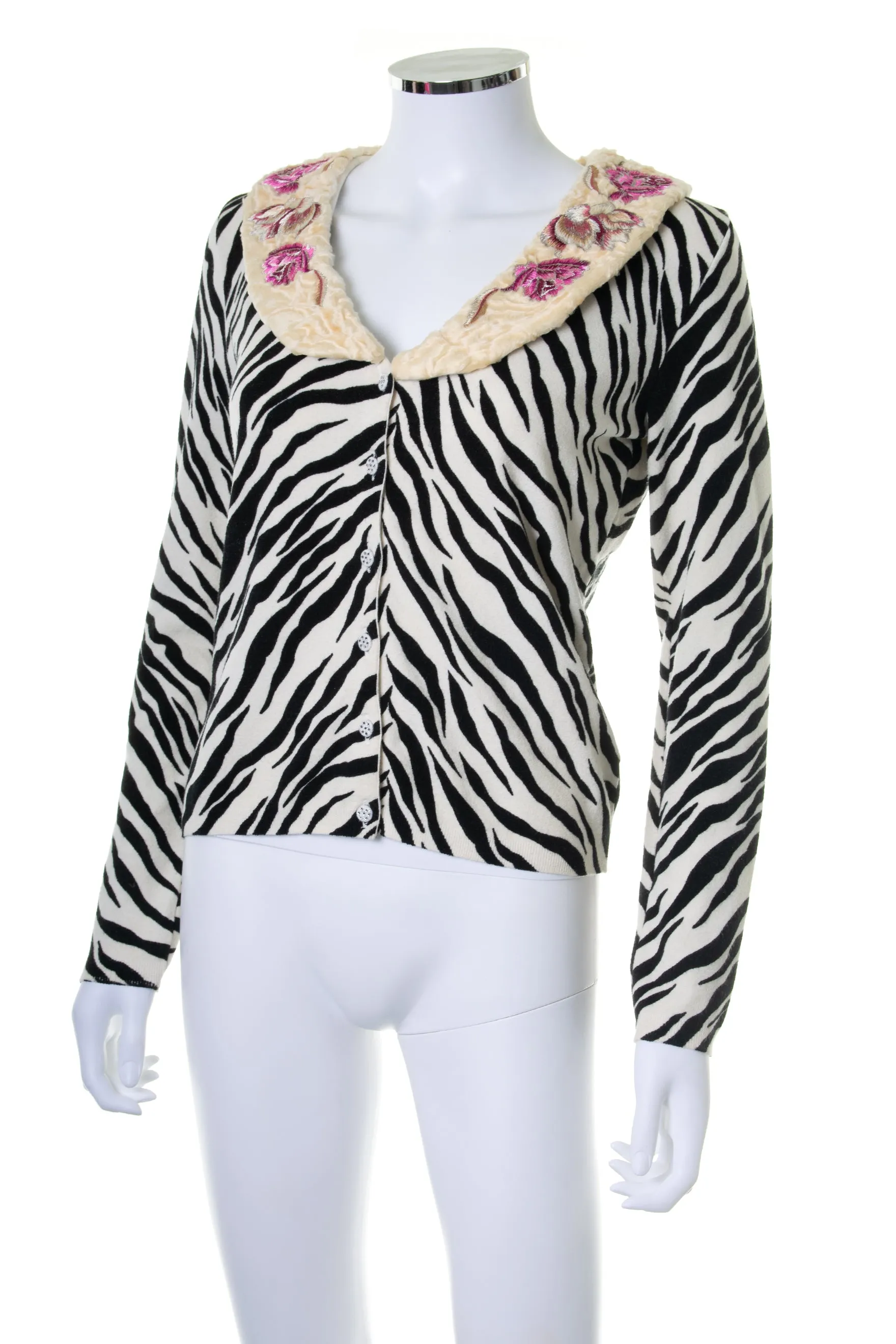 Zebra Cardigan