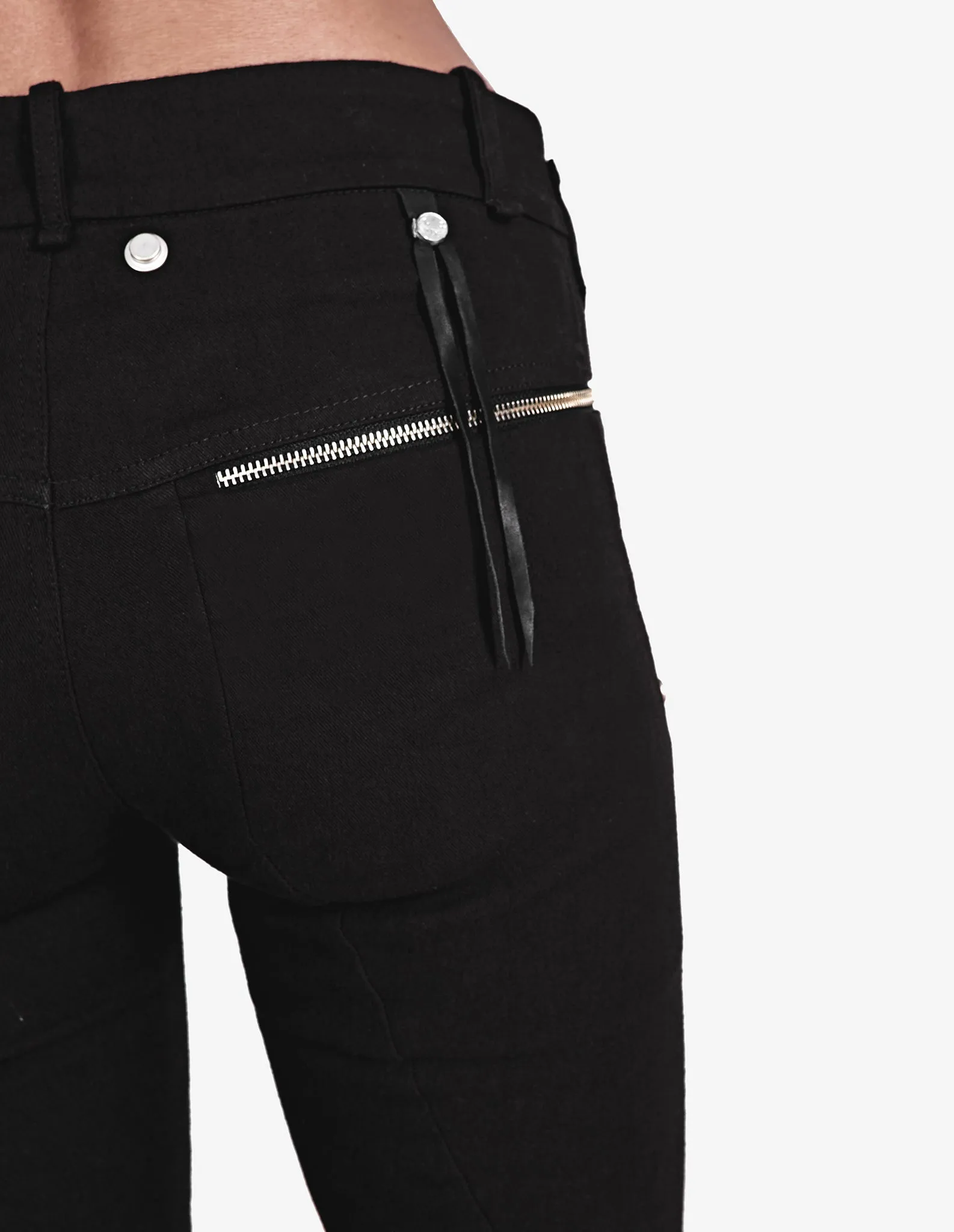 Zipped Skinny Jeans