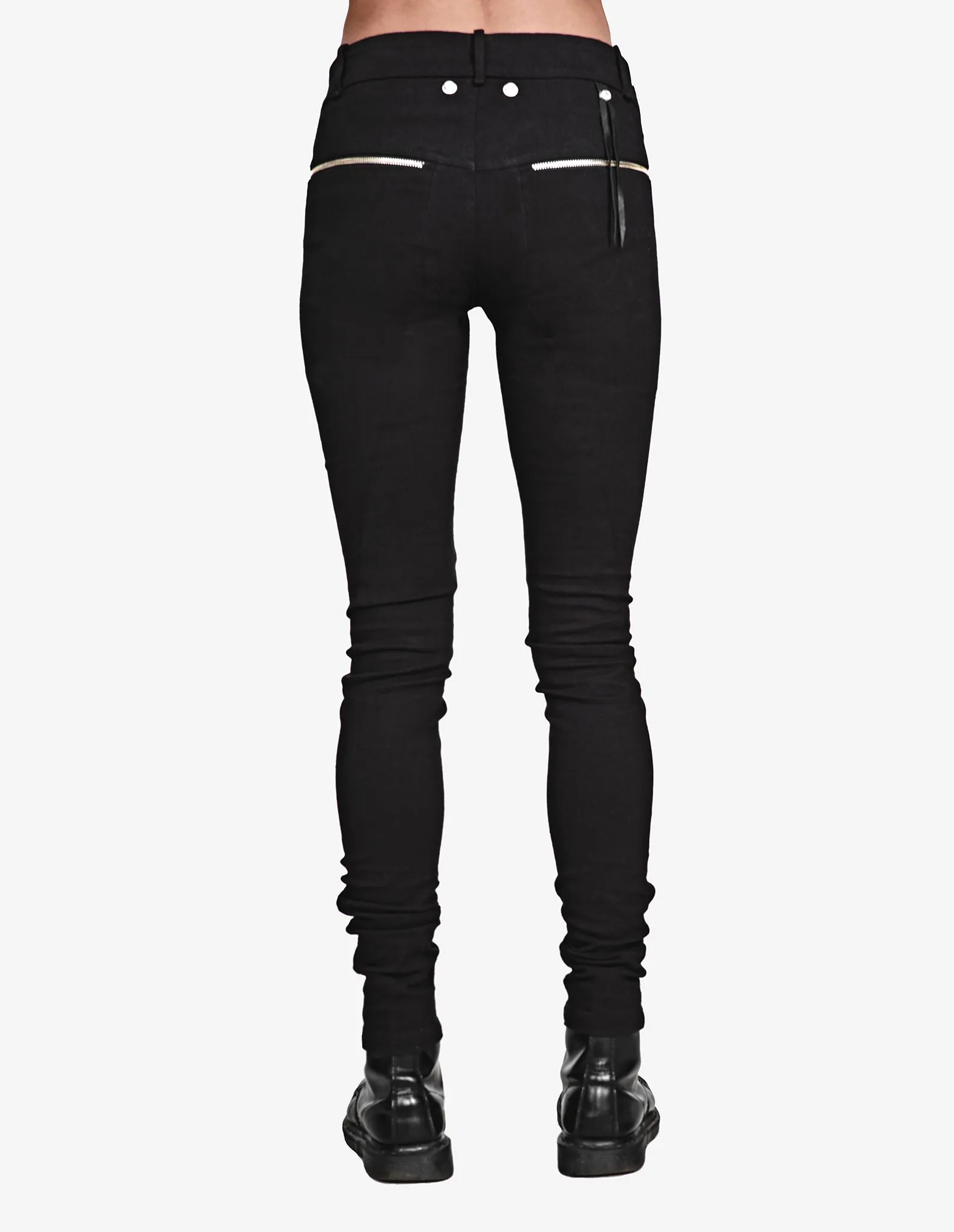 Zipped Skinny Jeans